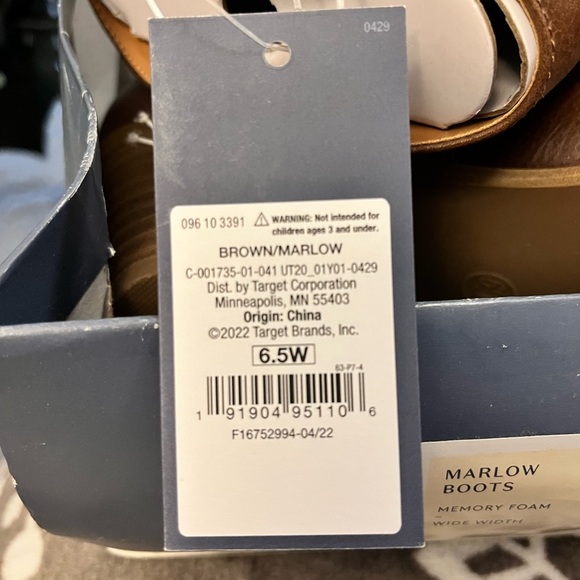 Marlow Brown Ankle Booties - Picture 4 of 4